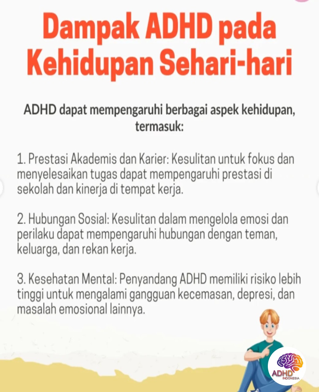 ADHD dan Hubungan Sosial Anak di Lingkungan Sekolah di Kota Bau-Bau